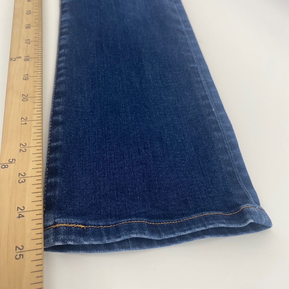Hudson Beth Baby Boot Jeans Womens 28 Blue Flap Pocket Bootcut Denim - Picture 8 of 11